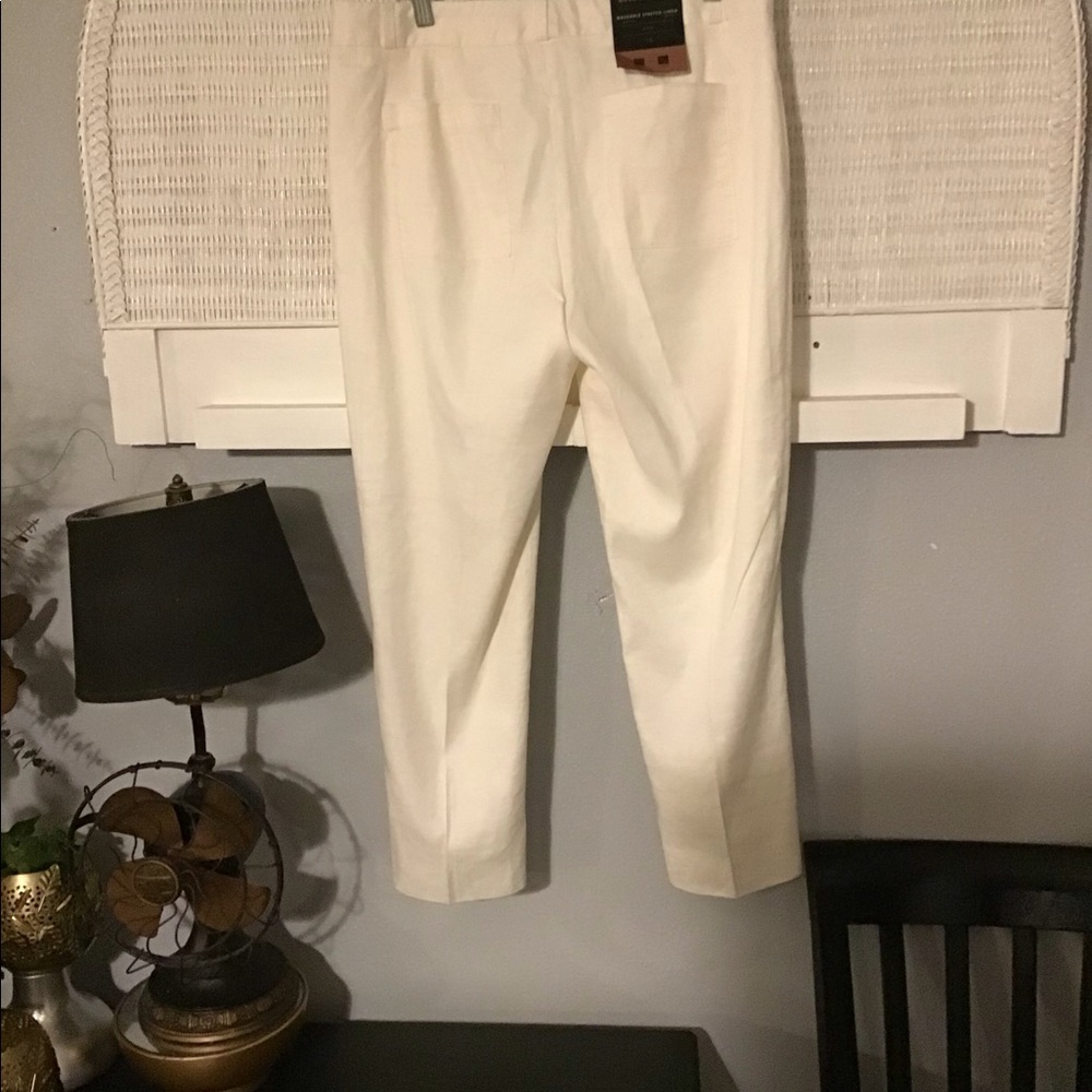 Banana Republic Avery Washable Stretch Linen Pants (NWT) - Picture 3 of 8
